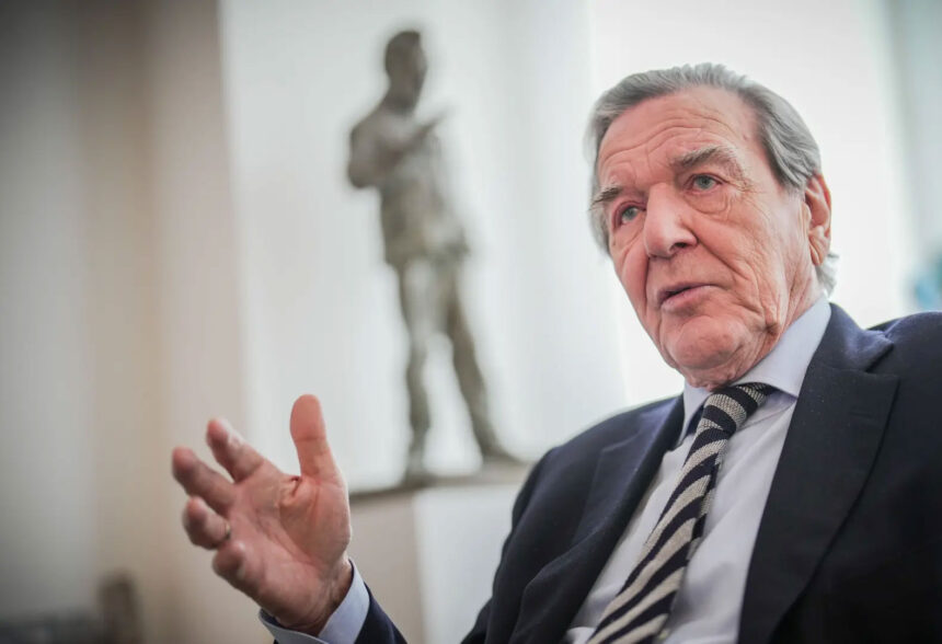 gerhard schröder krankheit